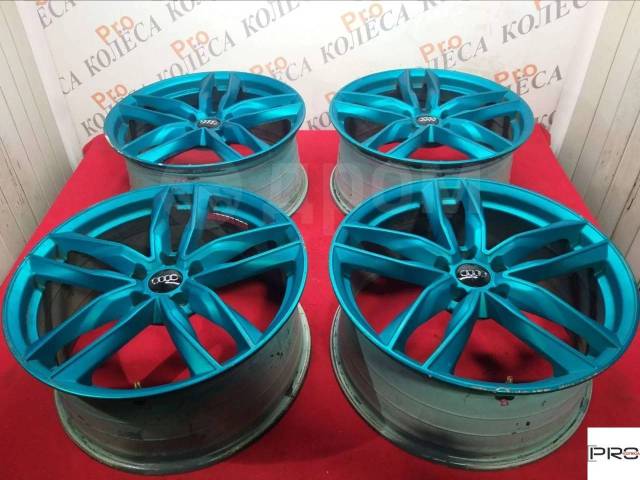 Литые диски R19 5/112, Audi, 19", 1 шт, 5x112, литой, 66,6 мм. 4 шт, б ...