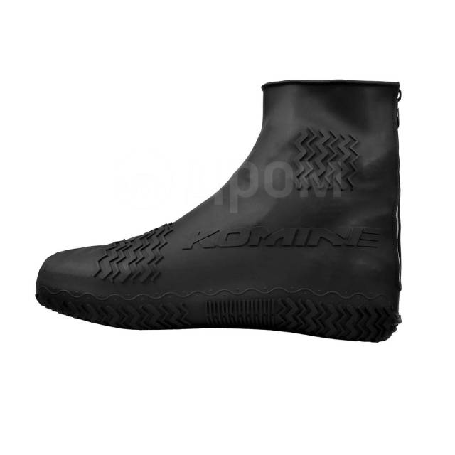  Komine RK-360 back zipper silicone rain boot cover 