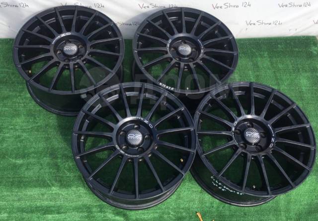 Диски R18 5x108 Racing OZ оригинал б/у Японии в Красноярске, OZ, 18", 1 ...