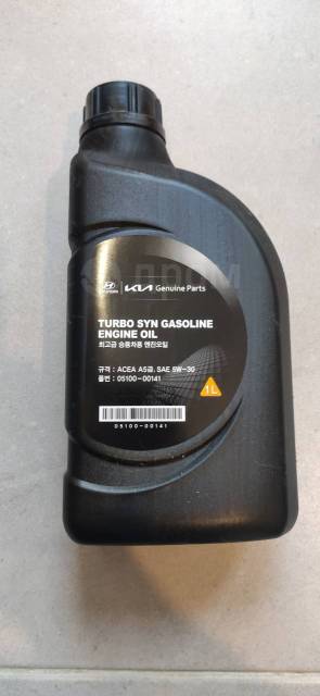 Моторное масло KIA/Hyundai Turbo SYN Gasoline 5w30 A5, Hyundai-Kia ...