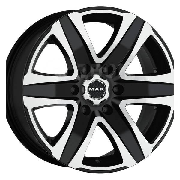 Диск колесный MAK Stone 6 18X8J 6X114.3 ET45 DIA66.1 Black Mirror
