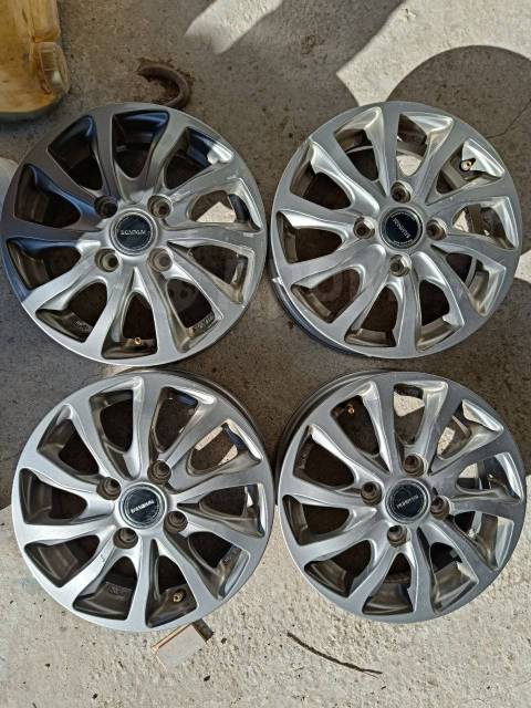 Диски R13, Bridgestone, 13", 1 шт, 4x100, литой, 4 шт, б/у, в наличии ...
