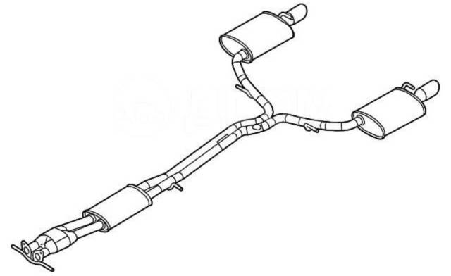 Выхлопная система форд эксплорер 5 схема