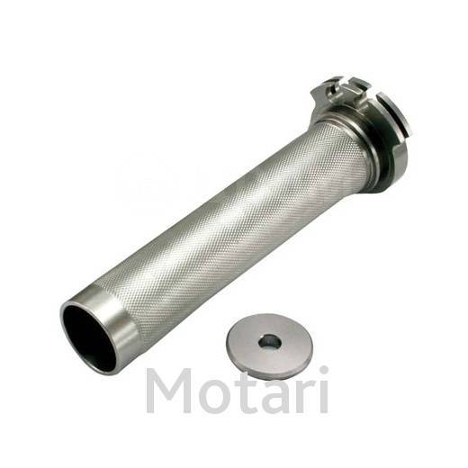   ZETA Aluminum Throttle Tube STD RMZ250 07-22, YZ250F 12-23, YZ450F 18-23, WR250F 15-23 