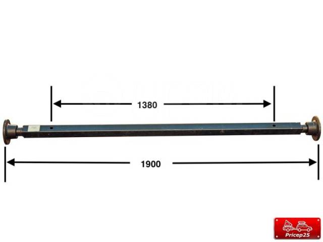 Ось, балка оси прицеп СЗАП