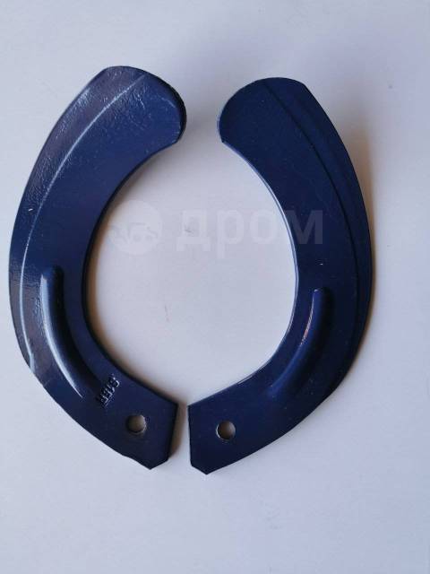 Ножи S15 синие, для роторного культиватора (почвофрезы) на минитрактор .