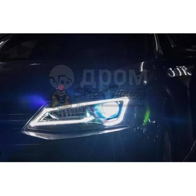 Купить Передние фары Vland для Volkswagen Jetta 6 2012-2018 в стиле ...