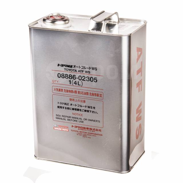Жидкость для АКПП ATF WS 4L Ж/Б 0888602305 Toyota Toyota 888602305, 4 ...