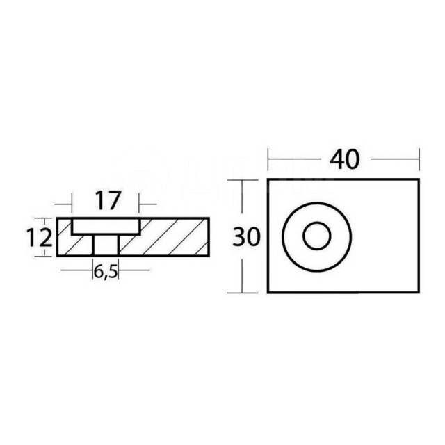   Tecnoseal 01204MG 403012    Suzuki DF 9.9-300, DT 9.9-200 