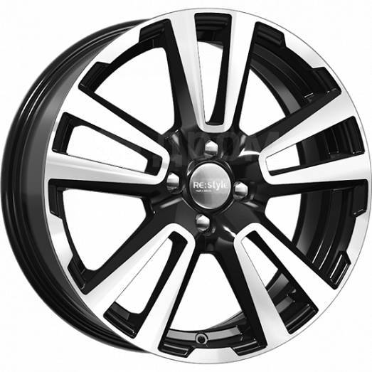 Легковой диск КиК Кс874 6,5x17 5x114,3 et49 67,1 алмаз черный