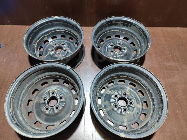 Комплект дисков тойота R-14 5-100 Toyota Штамповка, 14", 1 шт, 5x100 ...