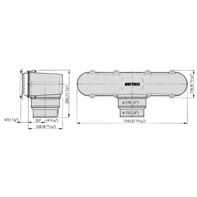  Vetus MOFI100 710220295   ?152/178   