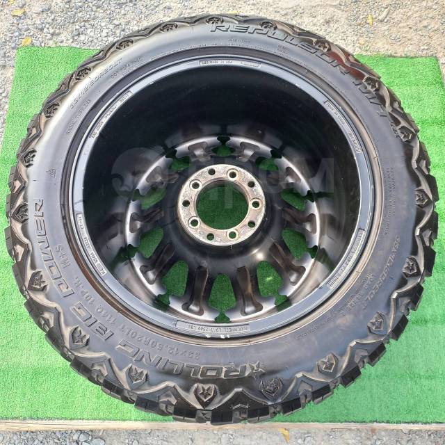 Широкие диски Fuel! 12J! ET-44! R20 + грязь шины 33x12.5R20LT, 20", 1 ...