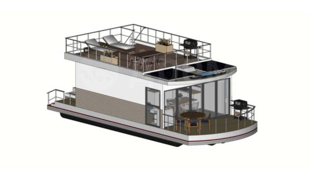 Houseboat Fisher 155