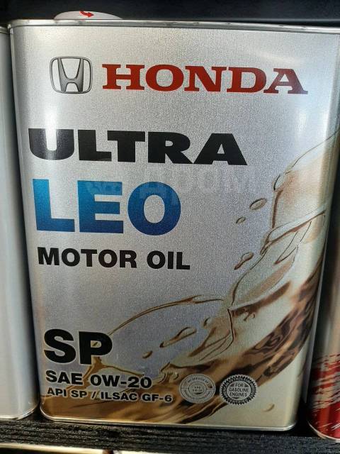 Моторное масло Honda LEO 0-W20 API SP /Ilsac GF-6 Япония в Находке ...