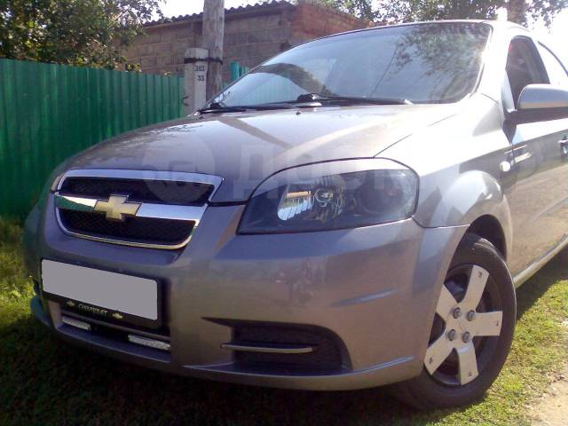 Реснички (накладки) на фары Chevrolet Aveo Хэтчбек 5 дв. 2008-2012