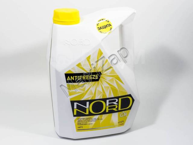 Антифриз 5 л. Желтый NORD [NY20423], в наличии. Цена: 757₽ в Москве