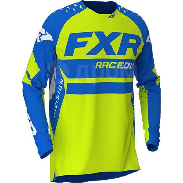  FXR REVO MX Blue/Hi Vis/White,  XL 