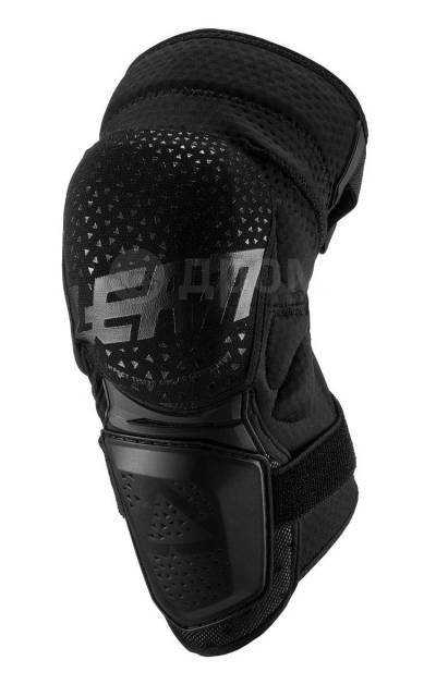  Leatt 3DF Hybrid Knee Guard (Black, 2023),  L/XL 