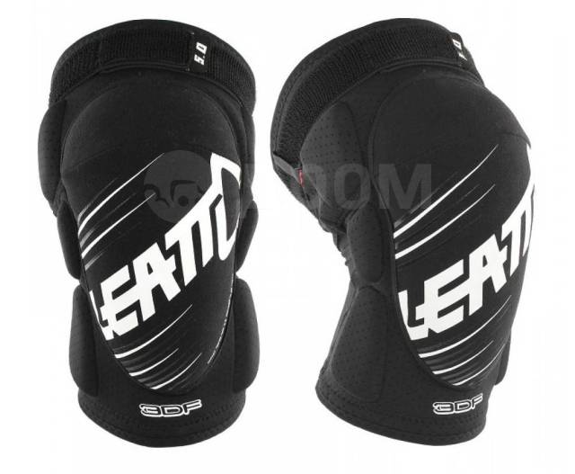   Leatt 3DF 5.0 Knee Guard Junior (White/Black, 2023),   