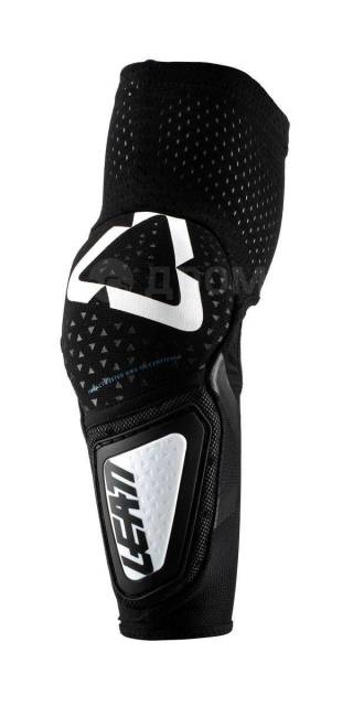  Leatt 3DF Hybrid Elbow Guard (White/Black, 2022),  L/XL 