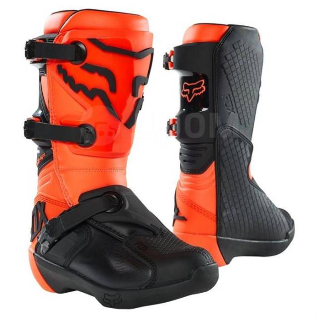   Fox Comp Youth Boot (Flow Orange, 2023),  7 