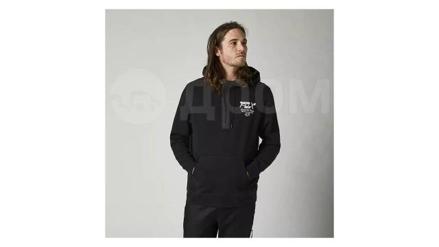  Fox Remaster Pullover Fleece (Black, 2022),  XXL 