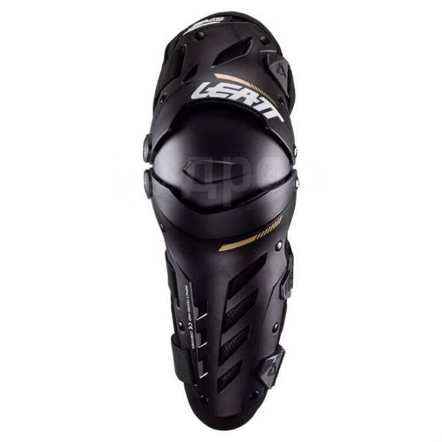  Leatt Dual Axis Knee & Shin Guard (Black, 2023),  L/XL 