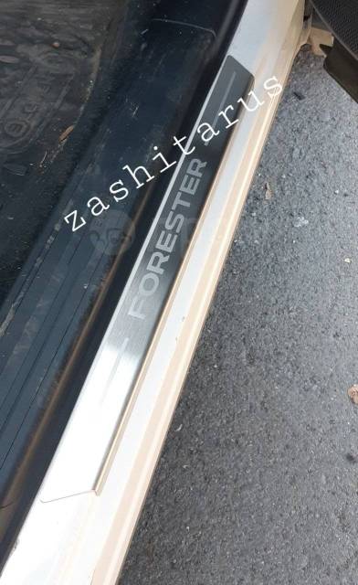 Купить Накладки на пороги Subaru Forester SK SK5 S5 SK9 SKE с 2018+ 2шт ...