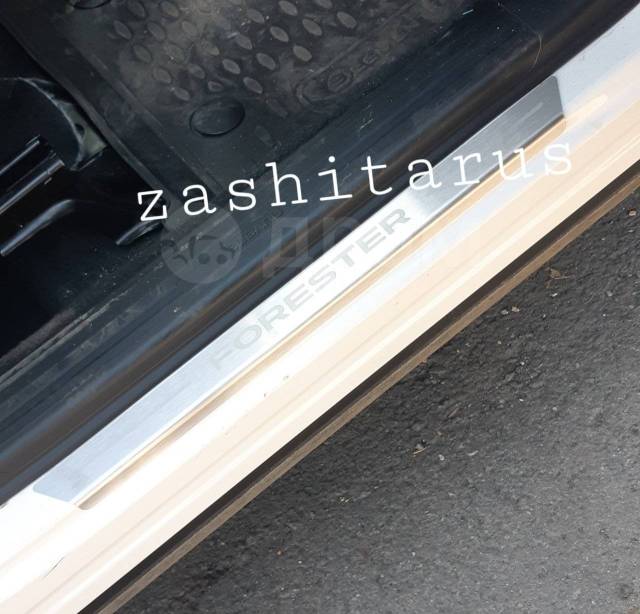 Купить Накладки на пороги Subaru Forester SK SK5 S5 SK9 SKE с 2018+ 2шт ...
