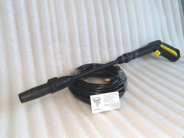 Комплект для мойки Karcher (керхер/кершер) шланг+пистолет+копье, новый ...