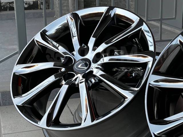 Оригинал Япония Lexus Toyota чёрный хром штатные диски, лексус, 18", 1 ...