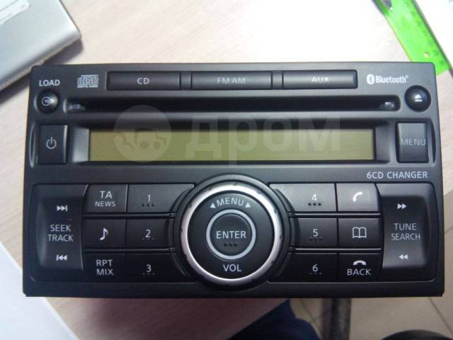 Магнитола на Nissan Qashqai J10, X-Trail T31, 2 DIN — 178x100 мм, б/у ...
