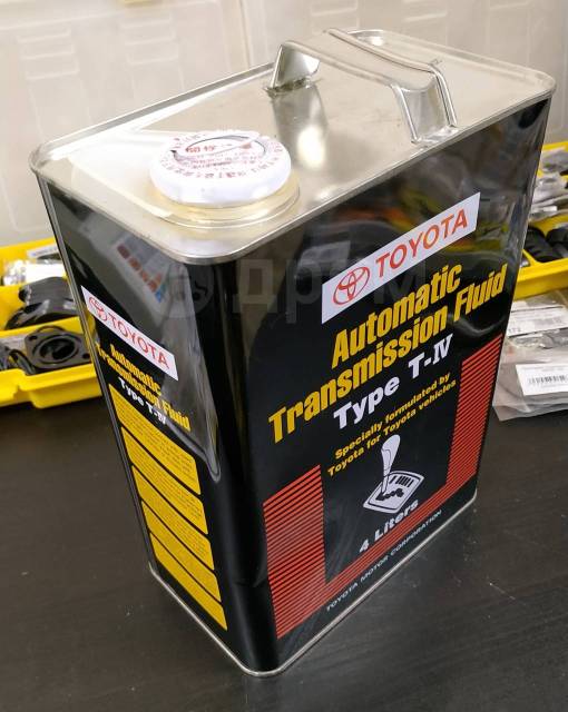 Toyota ATF Type T- IV масло для АКПП, синтетическое, 4,00 л. в наличии ...