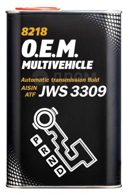 Синтетическое трансмиссионное масло Mannol ATF Multivehicle JWS 3309, 4 ...
