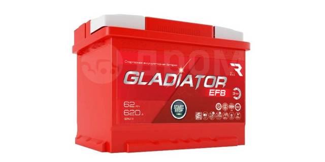 Аккумулятор gladiator efb