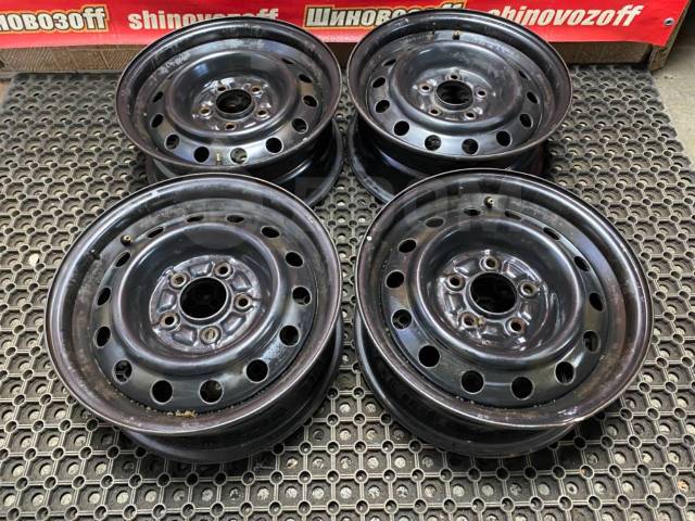 Комплект штамповки R15 5x114,3 6J из Японии Topy - Диски во Владивостоке