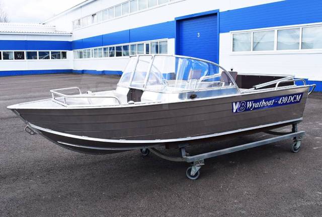 Новая моторная лодка Wyatboat-430DCM, без двигателя, бензин, 2022 год ...
