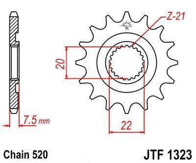   () JTF1323  ,  (12) JT 