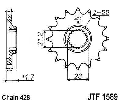   () JTF1589  ,  (19) JT 