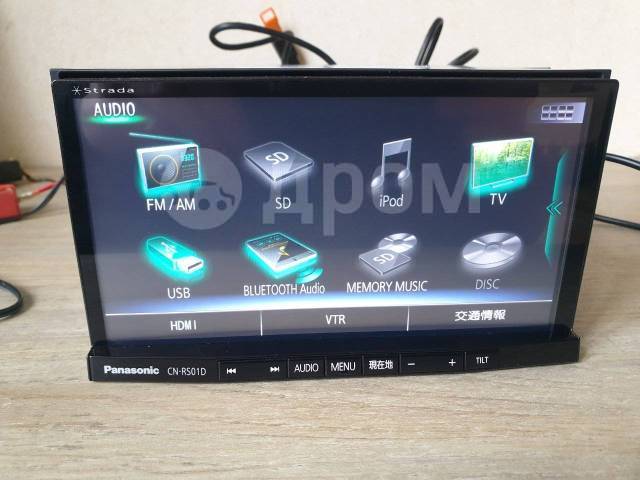 Автомагнитола Panasonic CN-RE03D, 2 DIN — 178x100 мм, б/у, в наличии ...