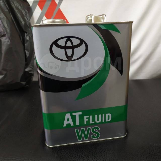 Масло трансмиссионное ATF WS. toyota 08886-02305 4l, синтетическое, 4 ...