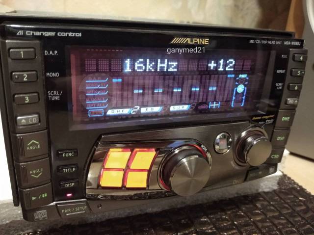 ALPINE MD/CDデッキ MDA-W933J