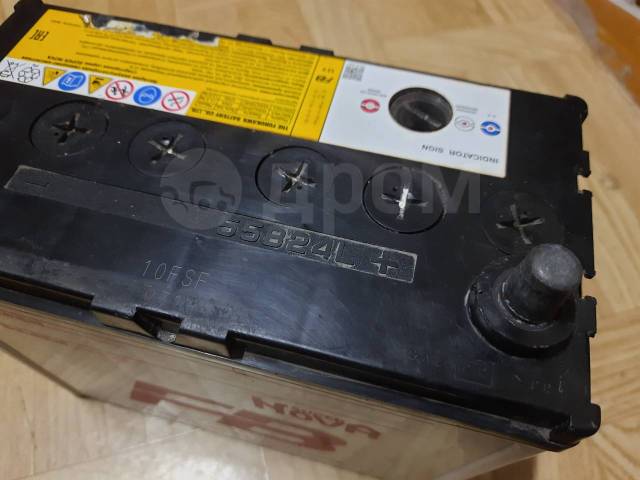 Furukawa Battery 55B24L, обратная (левое), 45 А.ч. сша, б/у, в наличии ...