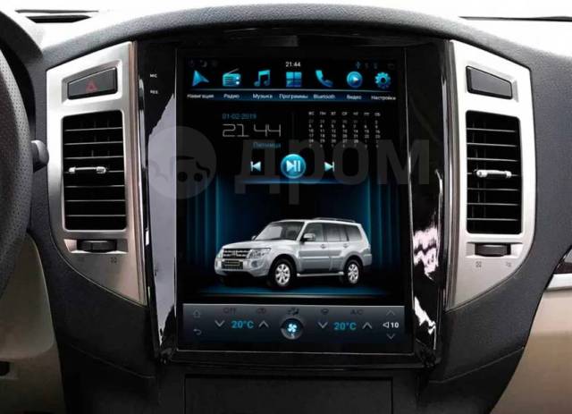 Паджеро 4 подключение андроида Штатная магнитола Tesla для Mitsubishi Pajero 4 G6 Android, другой, новый, в нал