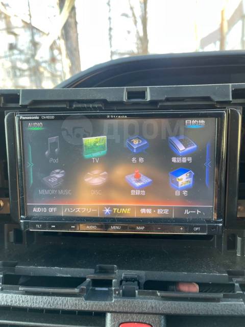 Автомагнитола, Panasonic CN-RE03WD, 2 DIN — 178x100 мм, б/у, в наличии ...