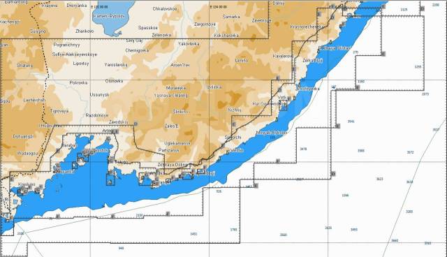  C-MAP MAX-N+ DISCOVER MEDIUM, Kyongsong Man to Samarga 