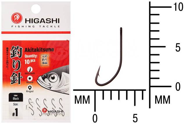  HIGASHI Akitakitsune ringed 1 Black 