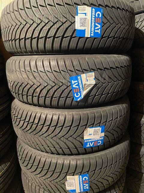 CEAT 4SEASONDRIVE, 195/55R16 91V XL MADE IN INDIA, 16, 1 шт, в