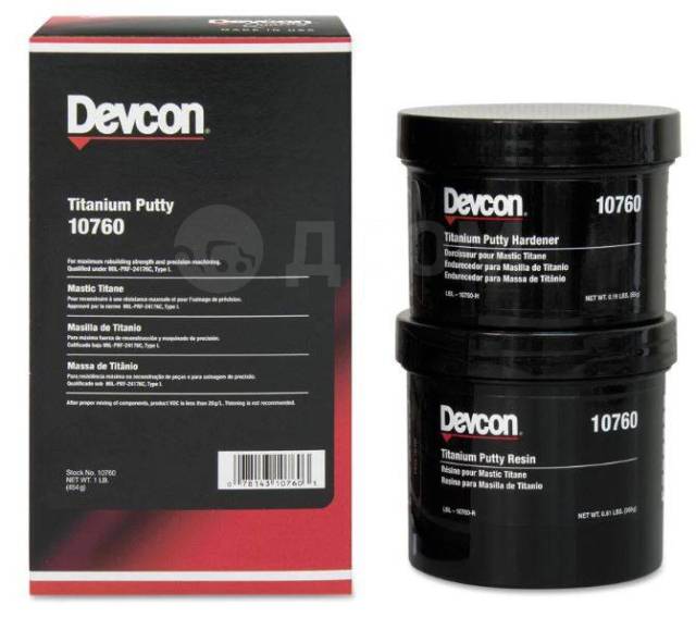 Devcon Titanium Putty (Ti) 10760 -     